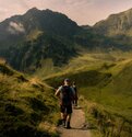 Wandern in den Bergen